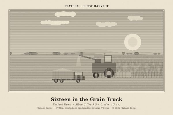 Engraved print, Plate IX: First Harvest