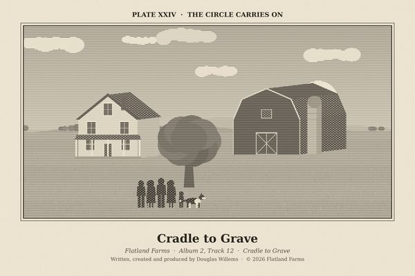 Engraved print, Plate XXIV: The Circle Carries On